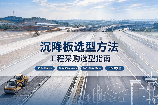 张掖沉降板选择方法