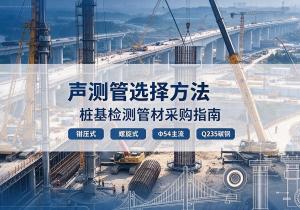 张掖声测管选型标准