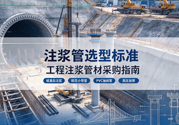 张掖注浆管选型标准